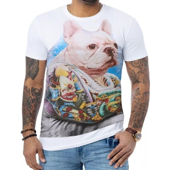 X-RAY Men's Tattooed French Sz Small - Picture 1 of 13